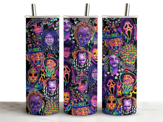 Horror 20 oz Skinny Tumbler