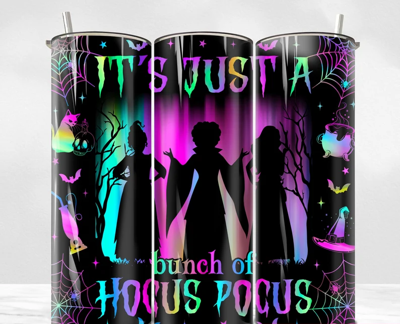 Hocus Pocus 20 oz Skinny Tumbler