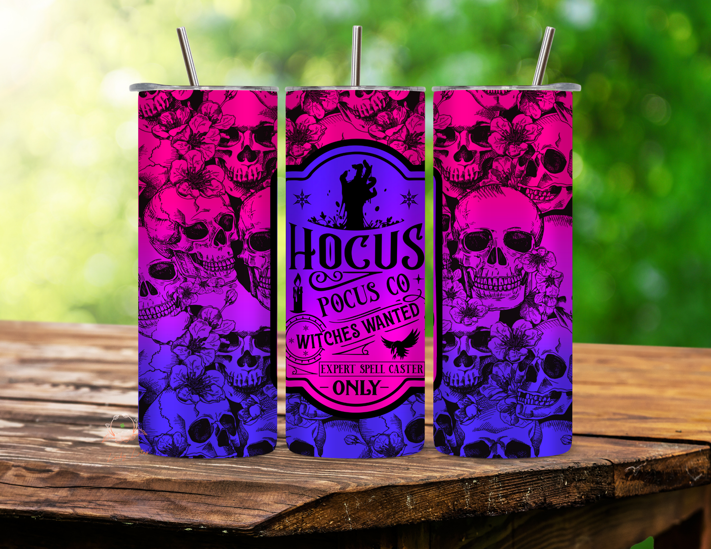 Hocus Pocus Co 20 oz Skinny Tumbler