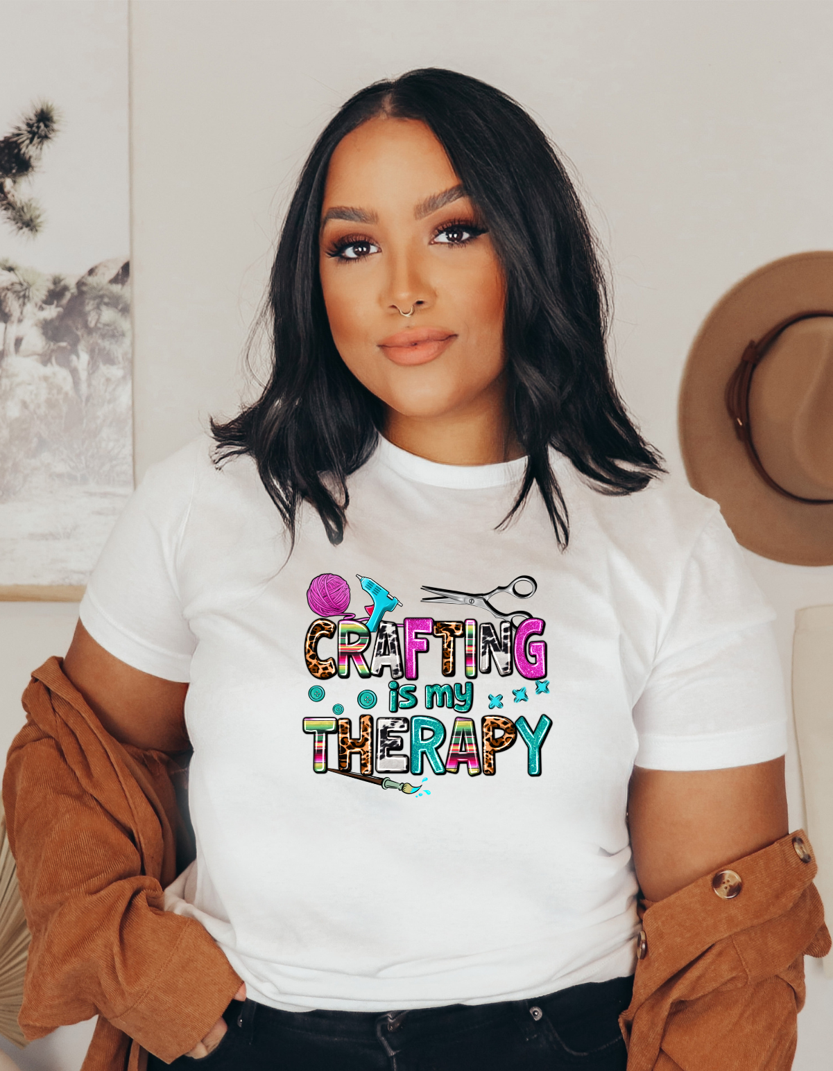 Crafting Therapy T-Shirt