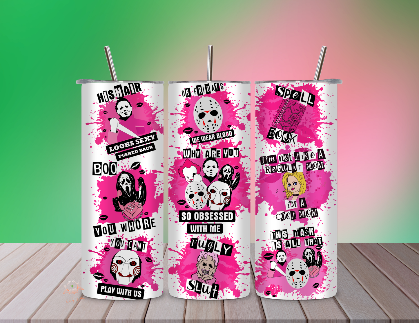 Mean Girls Horror 20 oz Skinny Tumbler