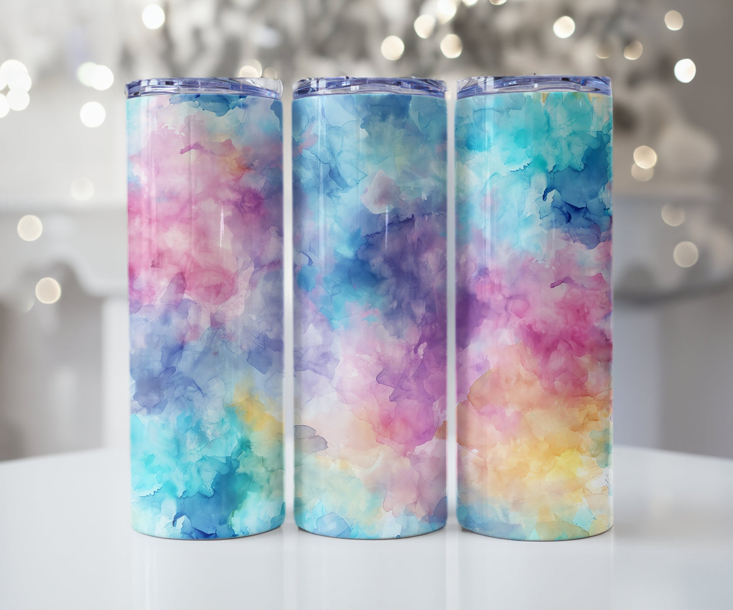 Colorful 20oz Skinny Tumbler